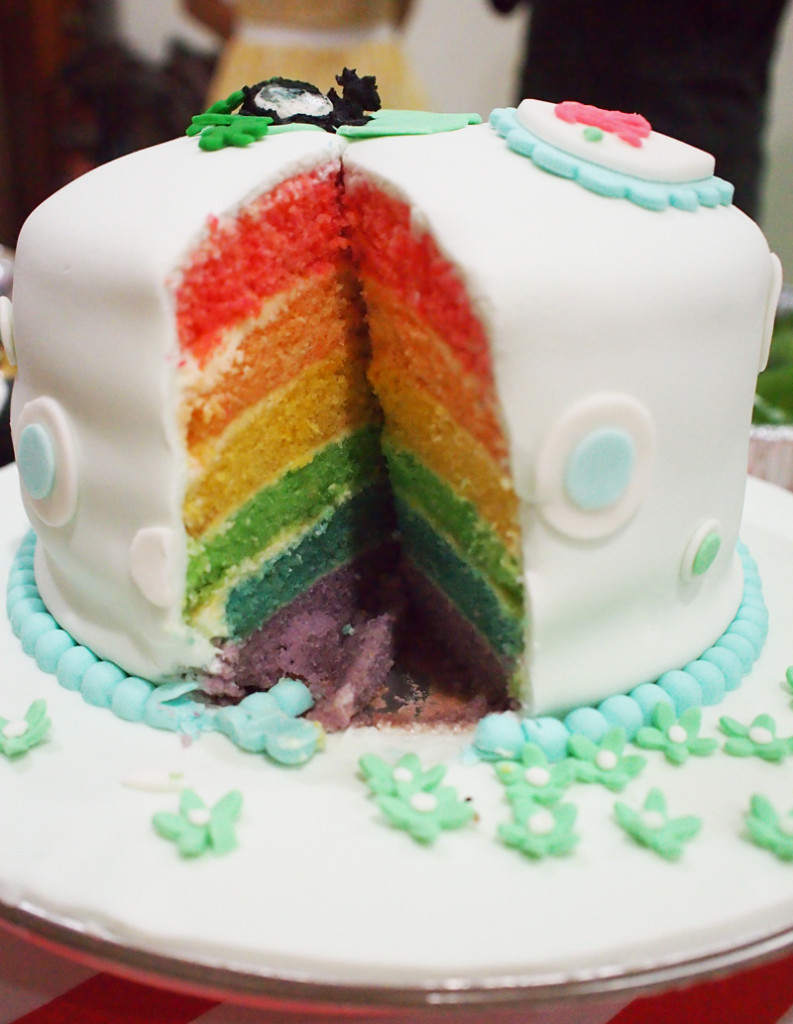Becks Rainbow Three_Cake rainbow