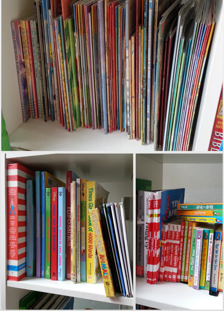 Paperbacks, Dr Seuss and hardcovers
