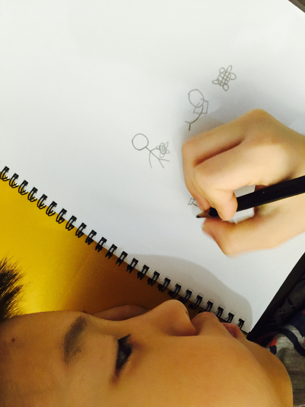 Ben drawing
