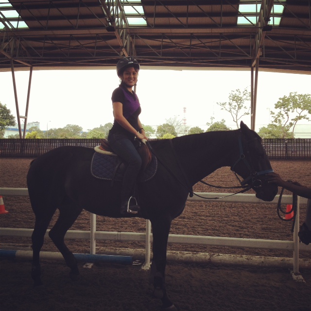 Riding at STC Riding Centre