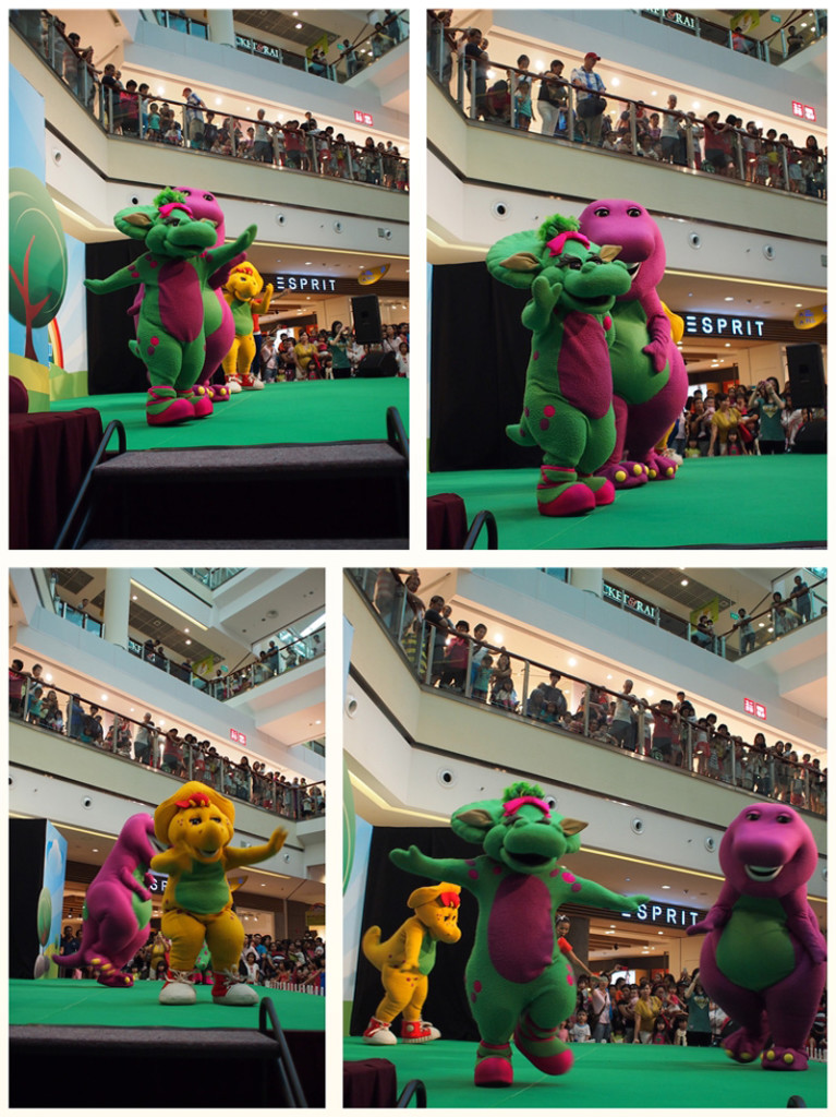 Watching Barney & Friends Live