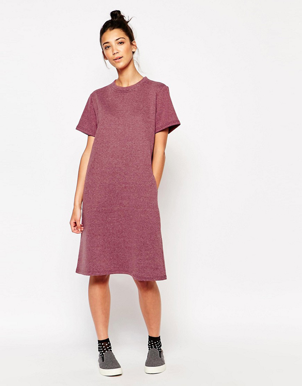 Just wear and go - t-shirt dress for easy breezy wearing (Dress from The White Pepper, from asos.com)