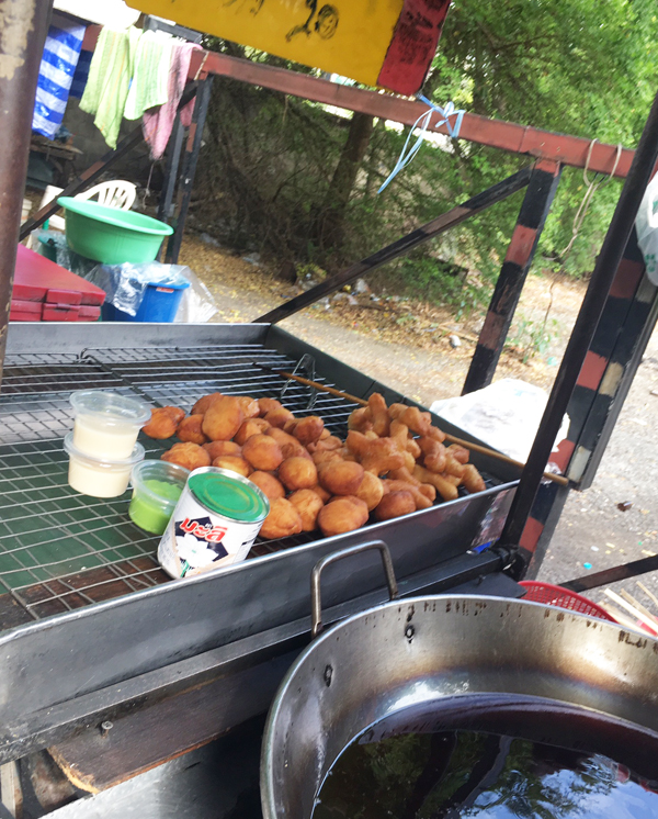 Dough fritters for 20 baht