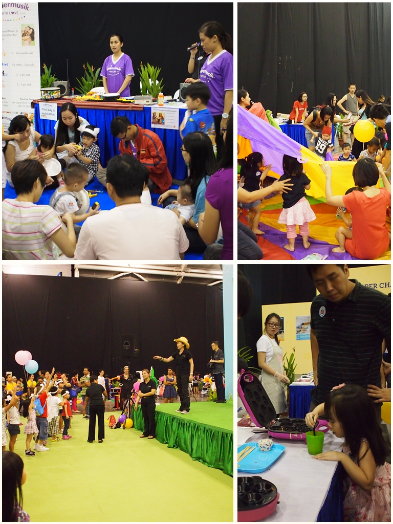 Activity booths at LDO