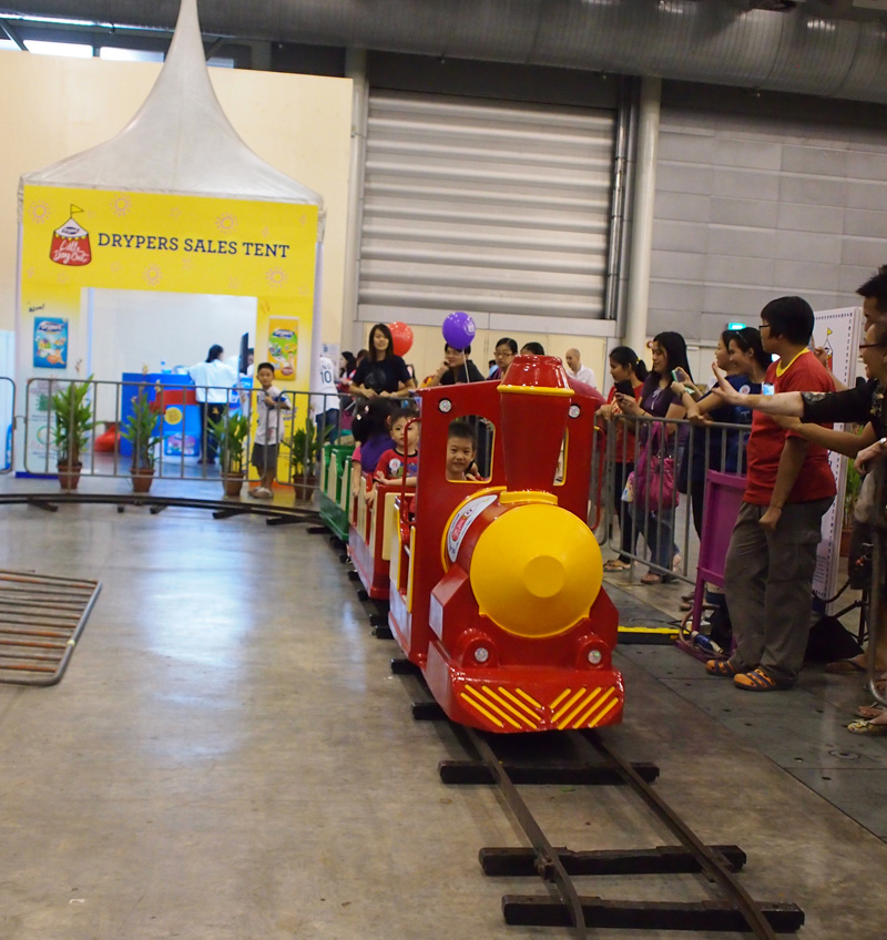 Train ride at LDO