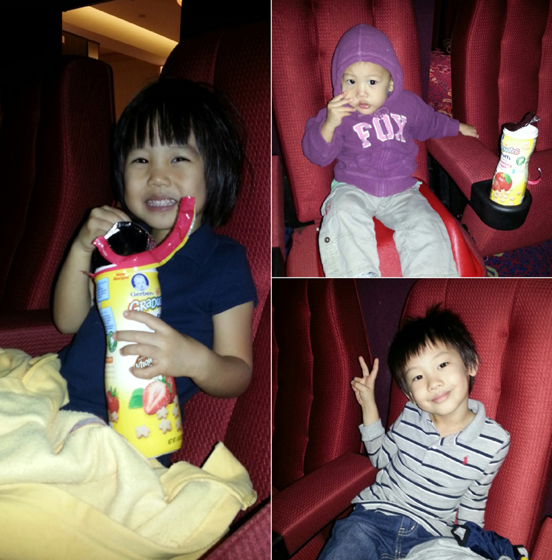 All ready to watch the movie!