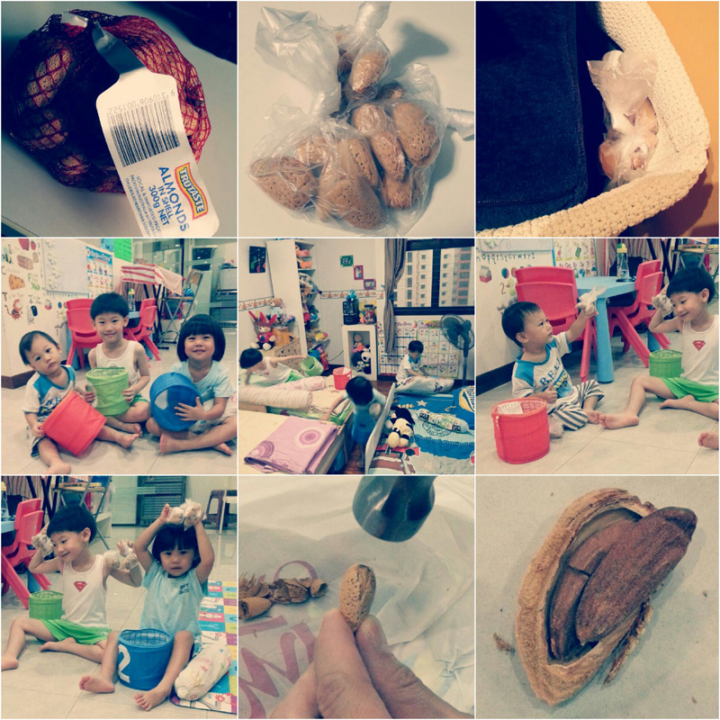 Almond treasure hunt