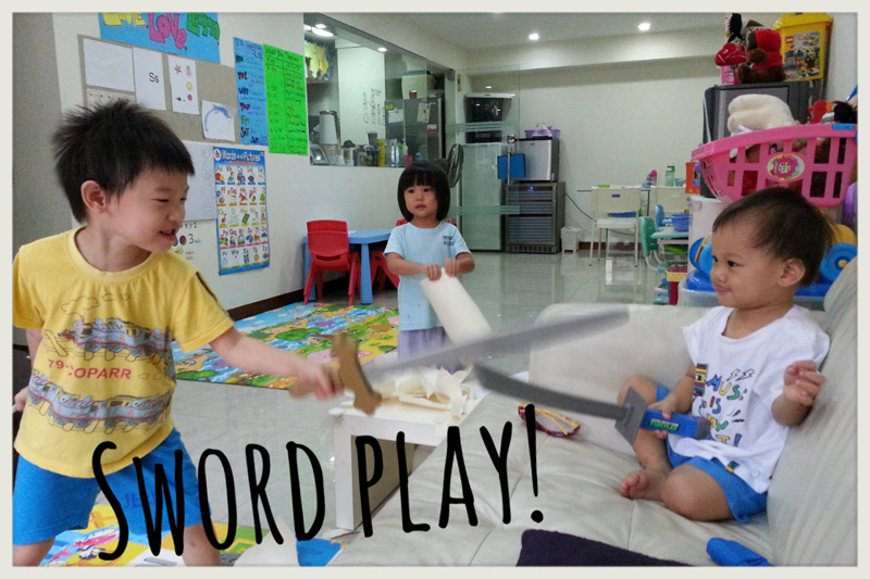 Sword play