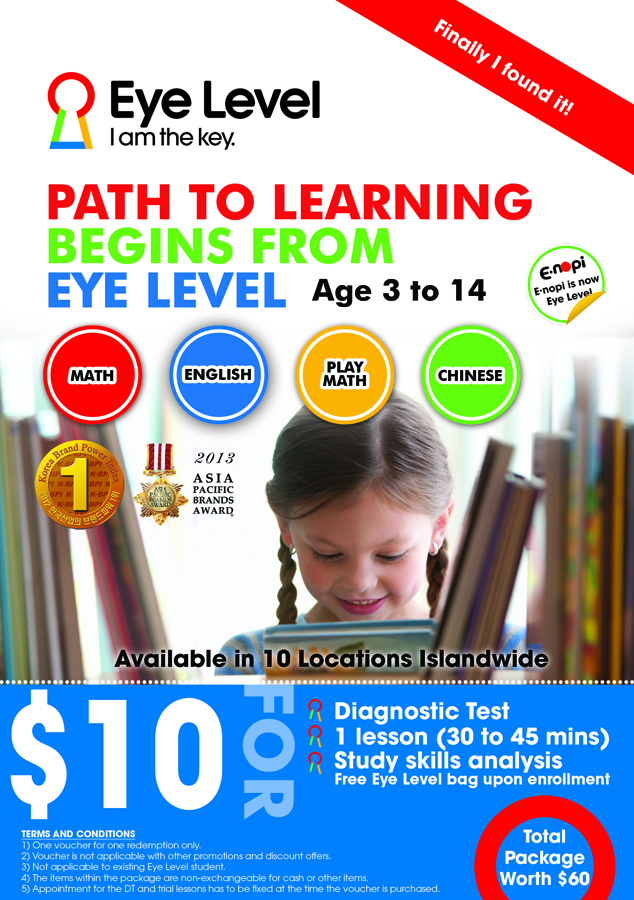 Eye Level $10 voucher