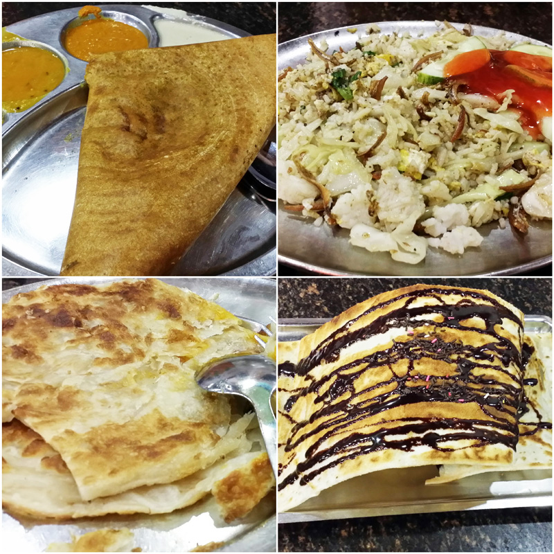 Our very delish food