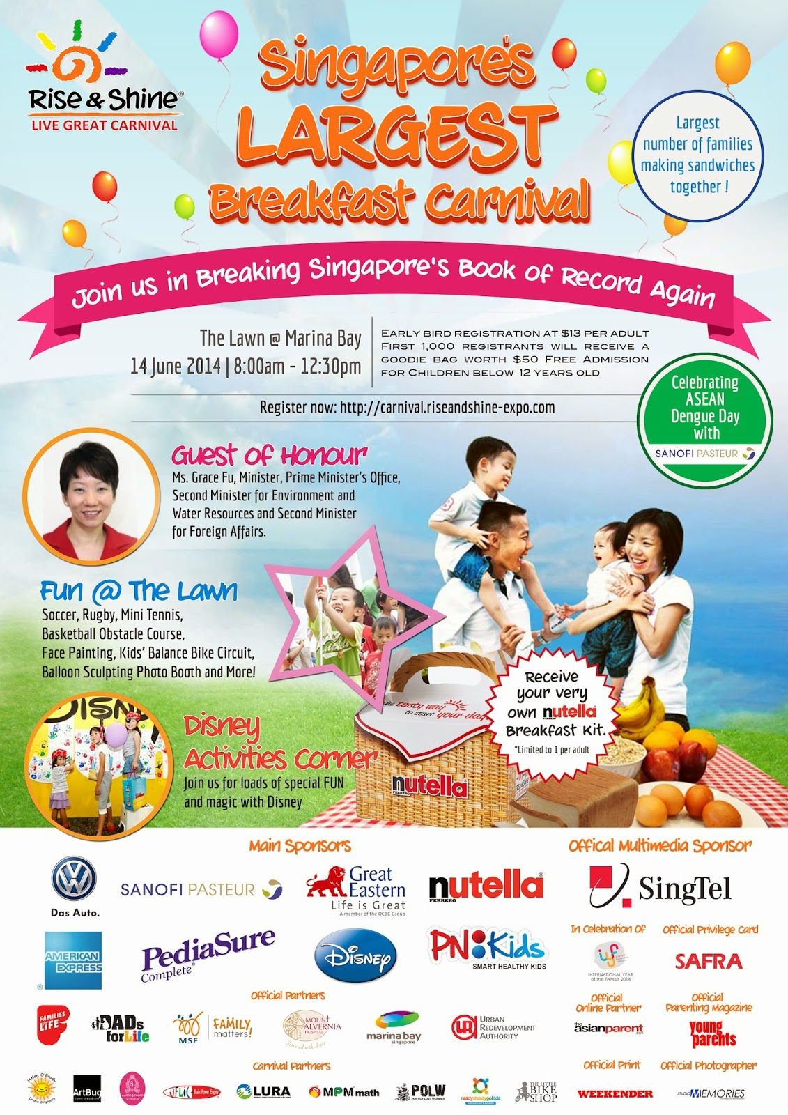 Rise & Shine Carnival Poster