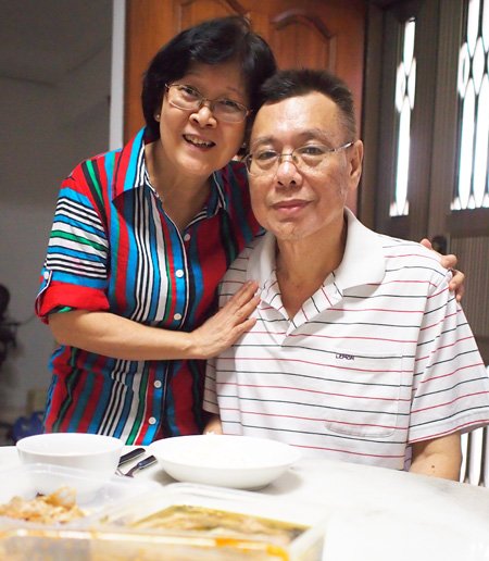 My loving mom and dad