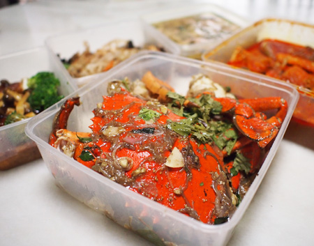 White pepper crab