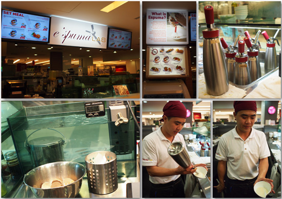 We checked out the humble kitchen with sophisticated equipment (the espuma siphons and sous vide cooker) and were touched that this is a place with heart. No trade secrets, no airs. Just good food at really low prices for all.