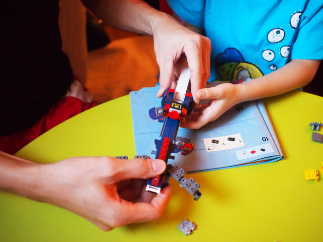 Little hands need bigger hands for precision and sliding parts in...