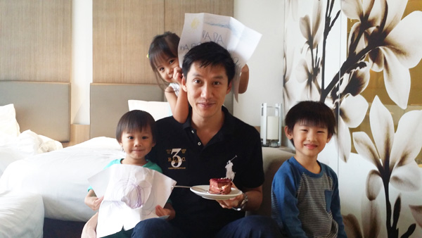 Fatherkao and the Kao kids