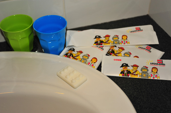 Amused by Lego-inspired soap