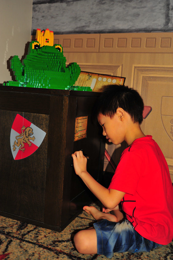Unlocking the chest