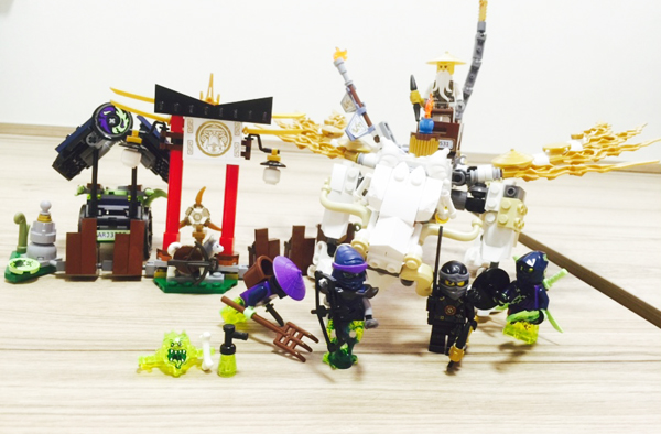 Ninjago Master Wu Dragon completed