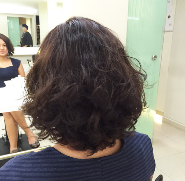 And then a final touch of brown