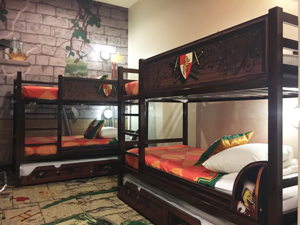 The sleeping area for 6
